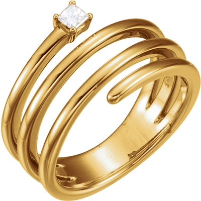 Spiral Swirl Ring Gold Spiral Ring Hammered Gold Swirl Ring - Etsy